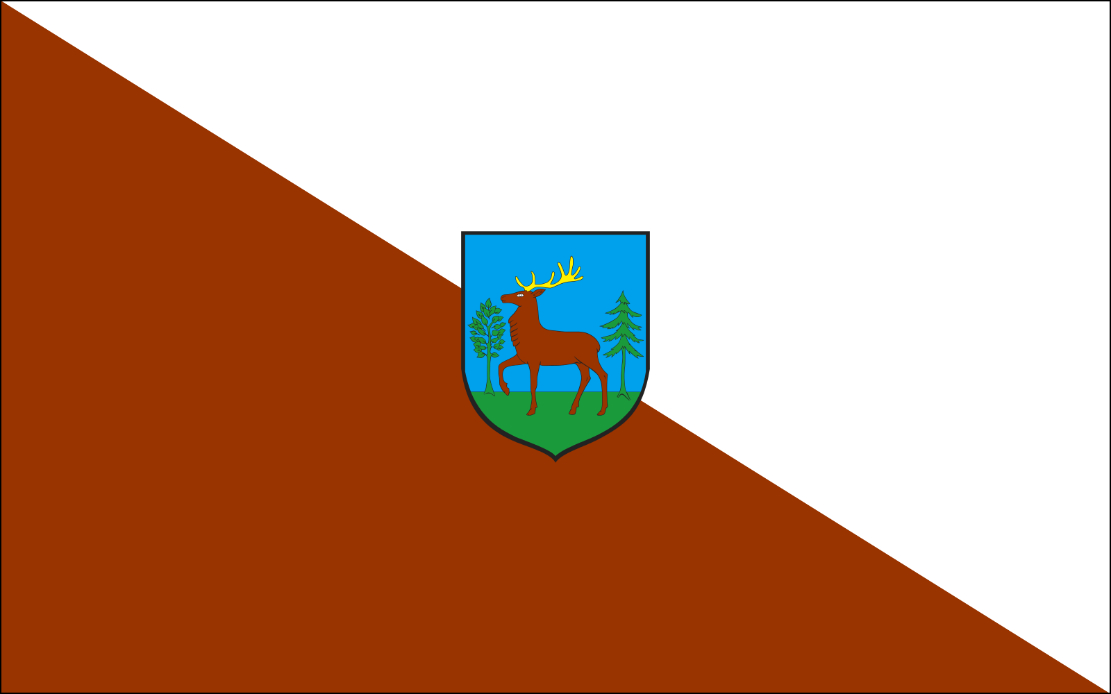 Flaga Gminy Miasto Złotów