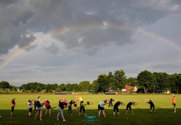 trening na świeżym powietrzu  (photo)