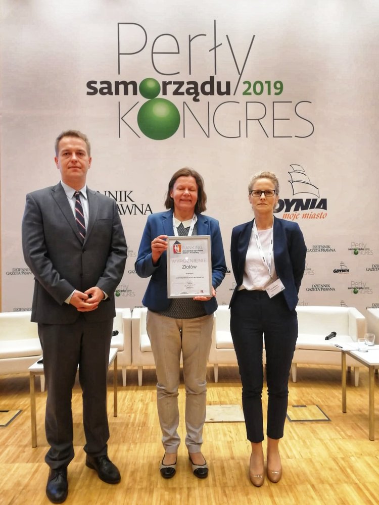 Perły samorządu 2019 - wyróżnienie dla Złotowa