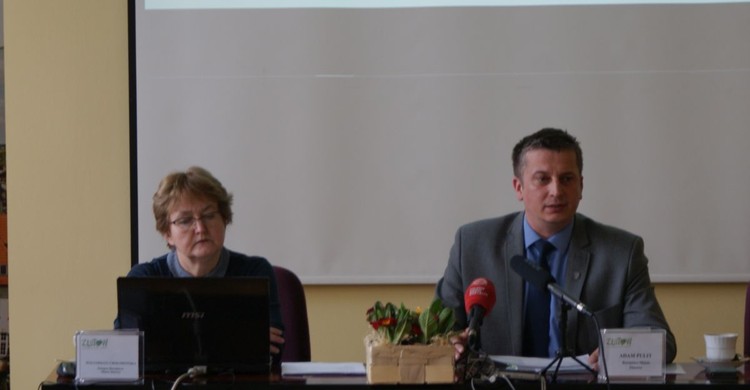 Konferencja prasowa Burmistrza Miasta Złotowa - zdjęcie
