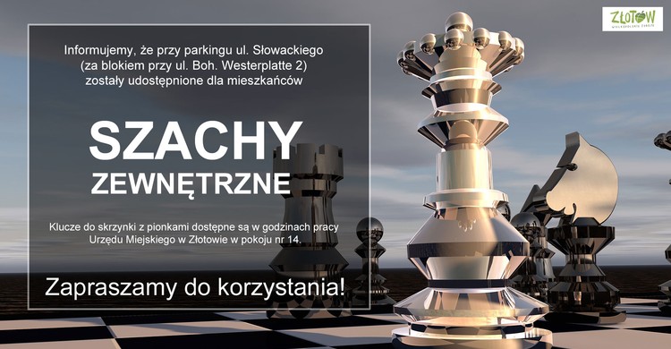 Szachy zewnętrzne - zapraszamy! - zdjęcie
