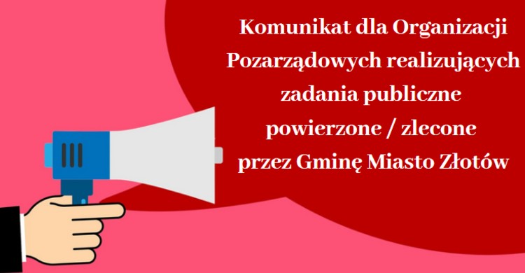 Komunikat dla Organizacji Pozarządowych - zdjęcie