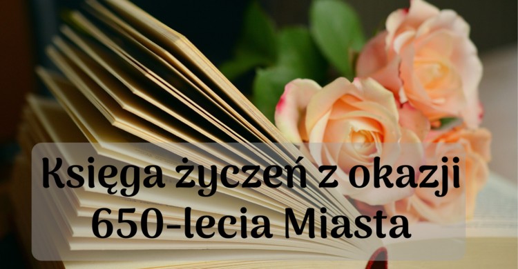 Księga życzeń z okazji 650-lecia - zdjęcie