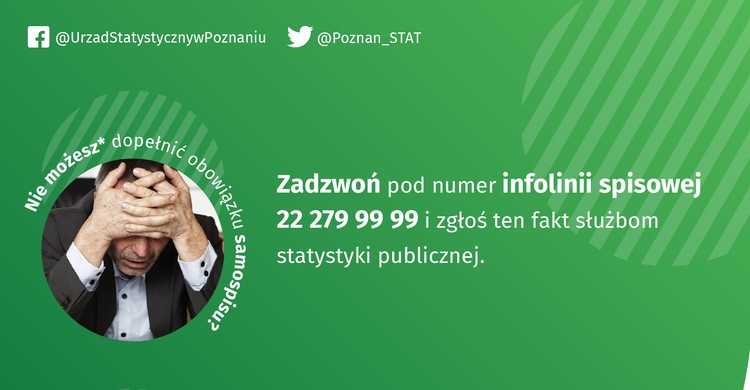 Wojewódzkie Biuro Spisowe w Poznaniu uruchomiło dodatkowe linie telefoniczne z możliwością dokonani - zdjęcie