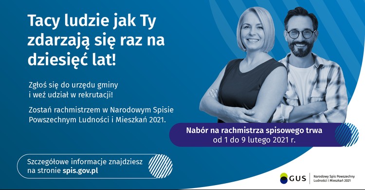 Nabór na rachmistrza spisowego! - zdjęcie