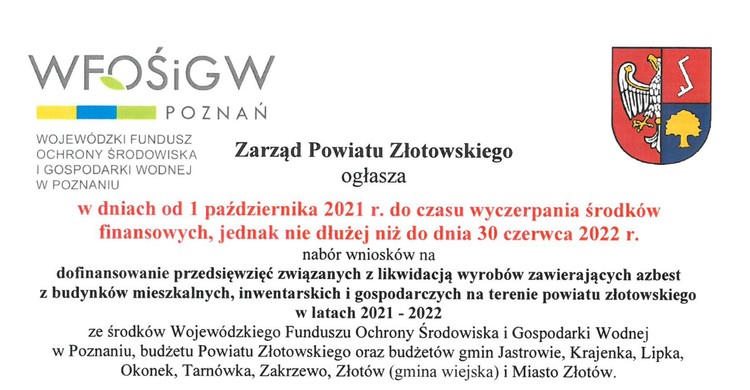 Likwidacja wyrobów zawierających azbest! - zdjęcie