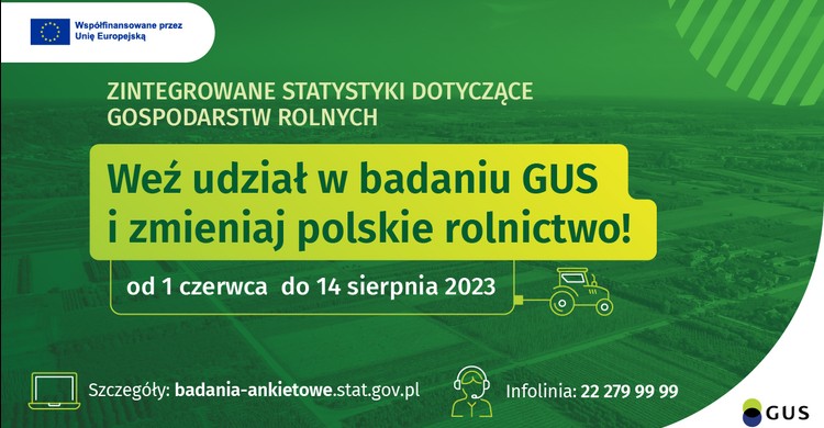 Zintegrowane statystyki dotyczące gospodarstw rolnych (R-SGR) - zdjęcie